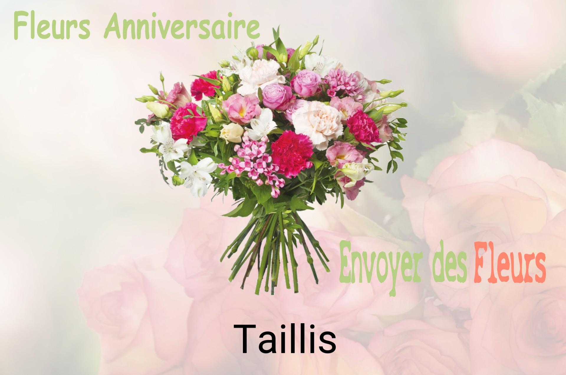 Bouquet de fleurs d’anniversaire livré à Taillis